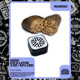 1Gr Hash Ice o Lator SD CBD