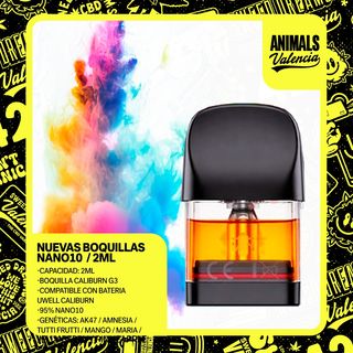 Boquilla Nano10 Mango Kush 2Ml