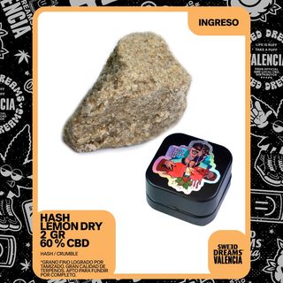 1Gr Hash Lemon Dry Cbd