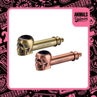 Pipa Metalica Calavera