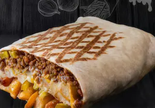 Taco de carne mixta