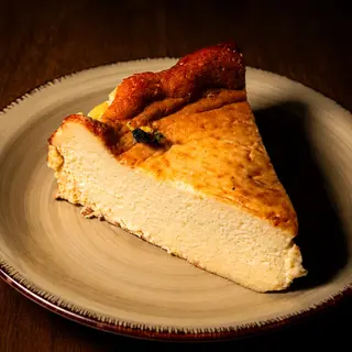 Tarta casera de queso (ración)  sin coulise