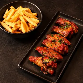 Alitas de pollo confitadas punto picante (6 uds.)