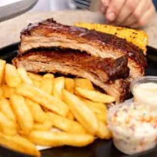 Costillas bbq