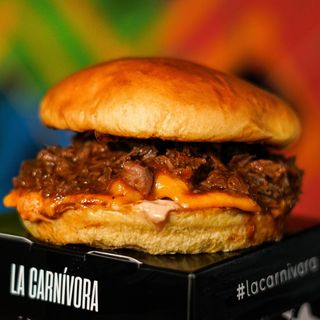 Menú Pulled Porn Burger