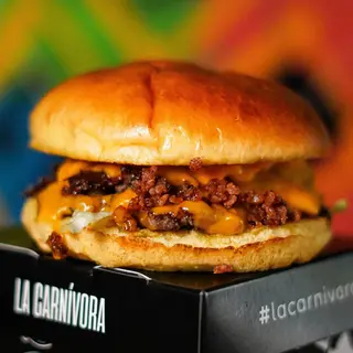 Menú Doble Cheddar Burger
