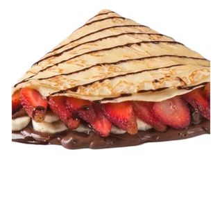 NUTELLA + PLATANO + FRESA