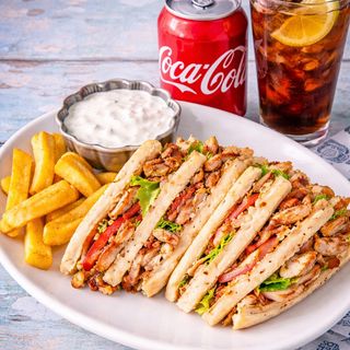 Menú pita club