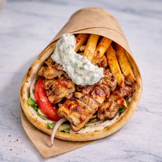 Pita de pollo