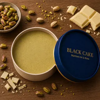 Cheesecake Pistacho & Choco. Blanco individual