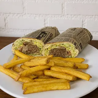 Shawarma de kafta (ternera picada)