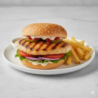 Hamburguesa de pollo