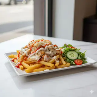 Kapsalon de mix marisco