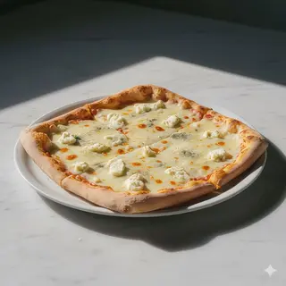 Pizza cuatro quesos (30 cm.)