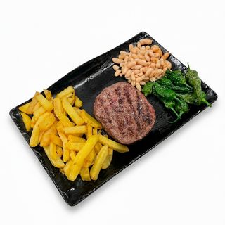 Combinado de hamburguesa de ternera 100%