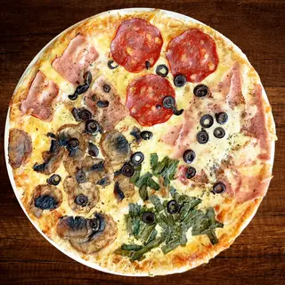 Pizza cuatro estaciones