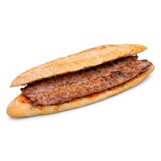 Bocata de longaniza a la brasa