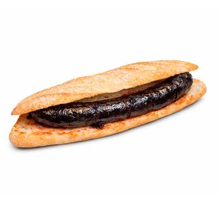 Bocata butifarra negra a la brasa