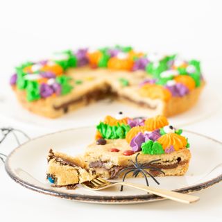 Porción Tarta Cookie Monster