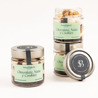 Vasito Chocolate Nata y Cookies