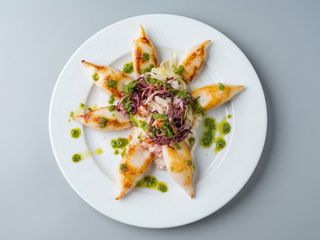 Calamaritos a la plancha (media ración)