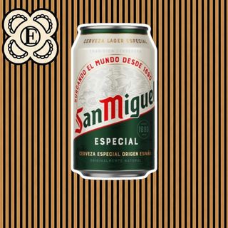 Cerveza San Miguel lata 330 ml.
