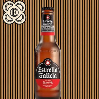 Cerveza Estrella Galicia botella 330 ml.