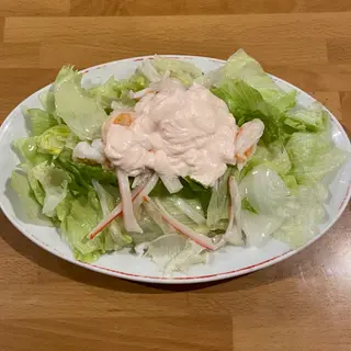 Ensalada de gambas