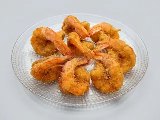Langostinos fritos
