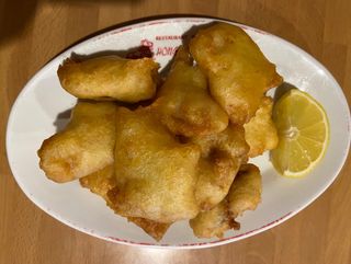 Filete de pescado frito