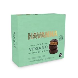 Alfajor Vegano 4 uds Havanna