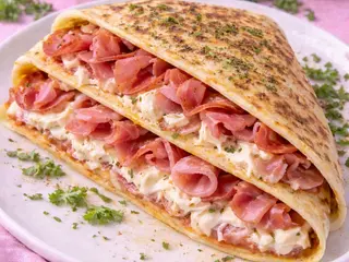 Crep Saludable de Jamòn Serrano