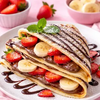 Crep Saludable con Nutella