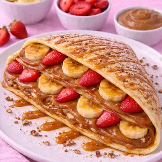 Crepe con Dulce de Leche