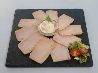 Lomo de orza con alioli