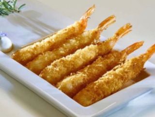 Tempura de gambas (8 piezas)