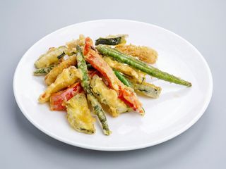 Tempura de Verduras ( zanahoria y calabacín)
