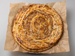 Beaf Minced Naan (Naan deTernera picada)