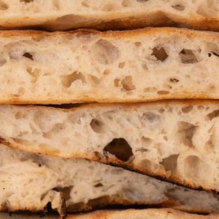 Media masa focaccia (4 porciones)