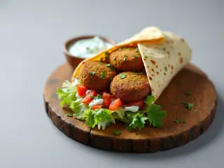 Durum falafel