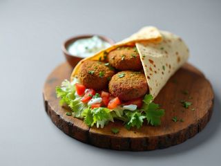 Durum falafel