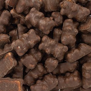 Ositos cobertura chocolate 5u.