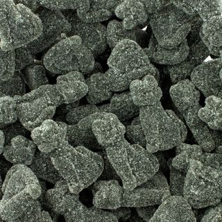 Gatitos regaliz azúcar 5u.