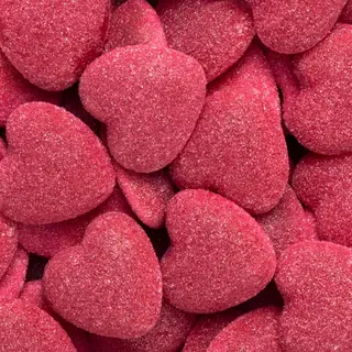 Corazón fresa shiny Rellenolas (5 unidades)