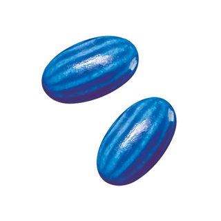 Chicle melón azul 5u.