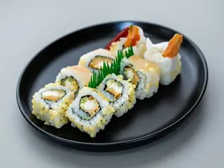 192. Gamba Tempura Rollo. Shrimp Tempura Roll 8pcs