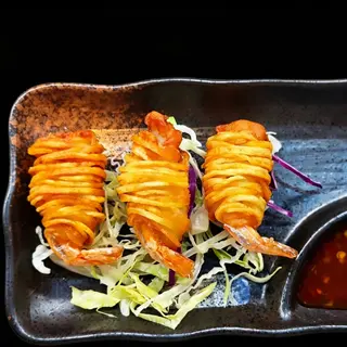 17.BOLITA DE PATATA Y GAMBA 3PCS