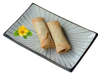 306.rollito de gamba con mango 2pcs