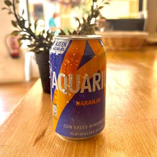 Aquarius Naranja lata 330ml.
