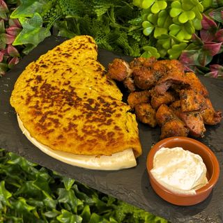 Cachapa de Cochino Frito